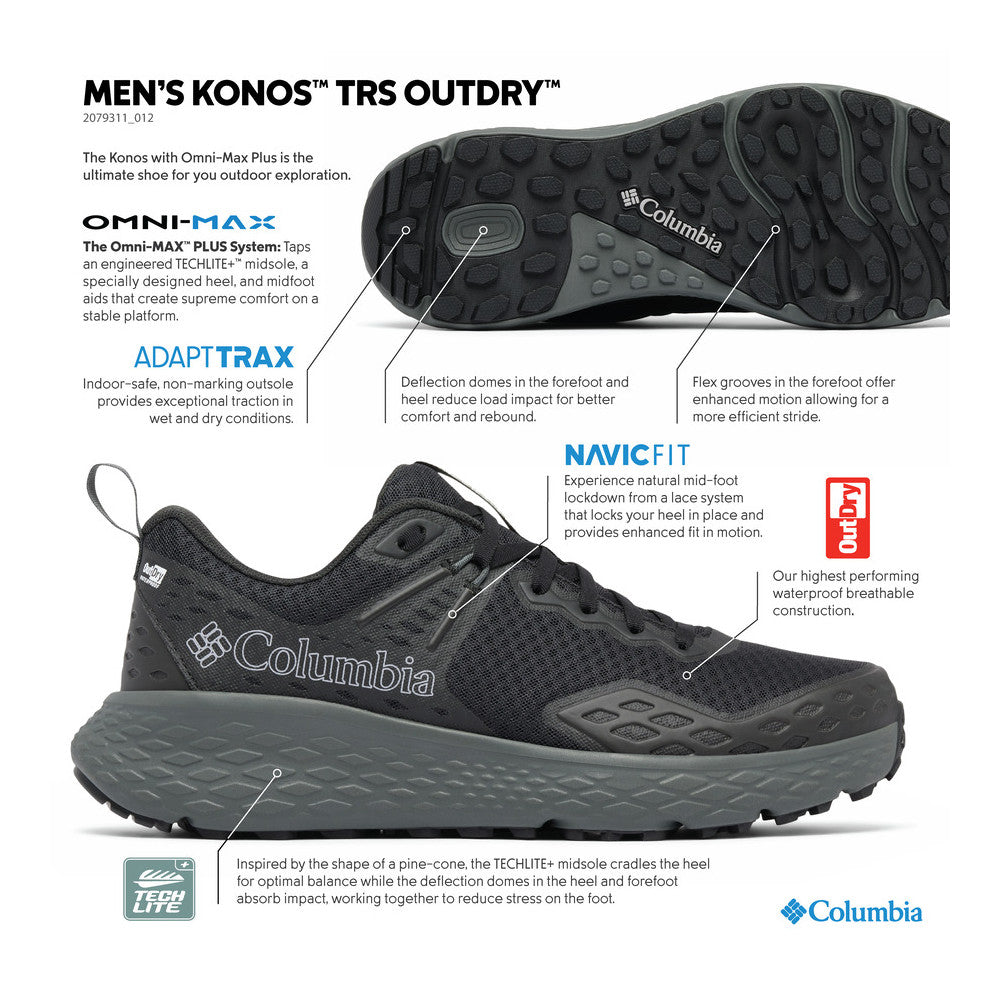 Columbia - Konos TRS OutDry Herre Sko fra Columbia - billede nr. 11 hos GrejFreak.dk
