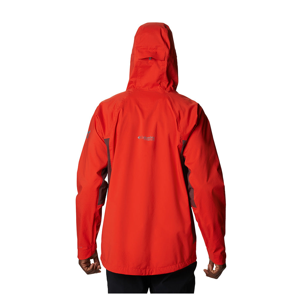 Columbia - Mazama Trail Herre Skaljakke // Rød fra Columbia - billede nr. 2 hos GrejFreak.dk