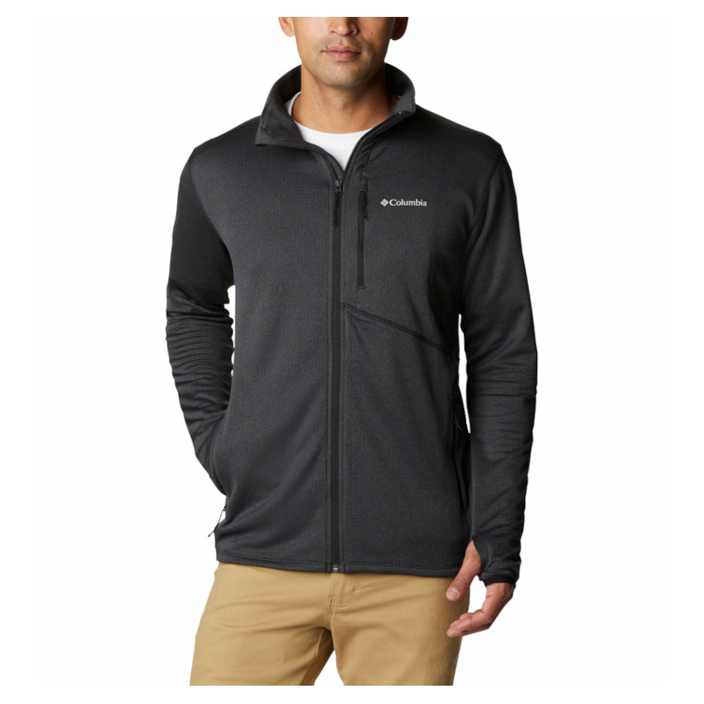 Columbia - Park View Herre Fleece Full Zip Sort fra Columbia - billede nr. 1 hos GrejFreak.dk