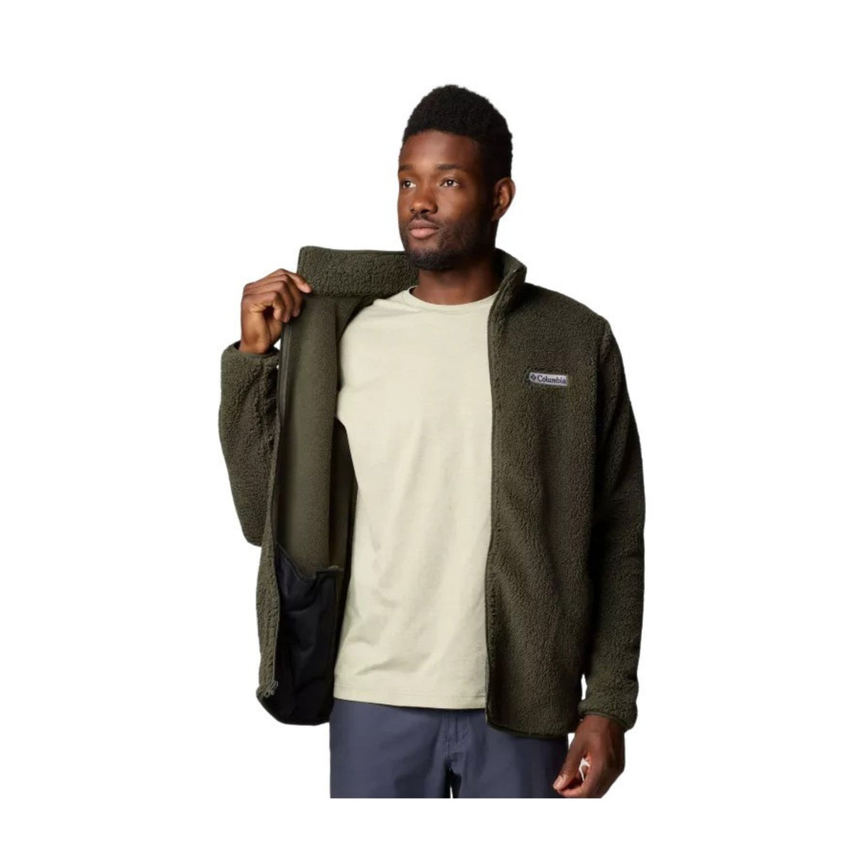 Columbia - Rugged Ridge III Sherpa Full Zip Olivengrøn fra Columbia - billede nr. 5 hos GrejFreak.dk