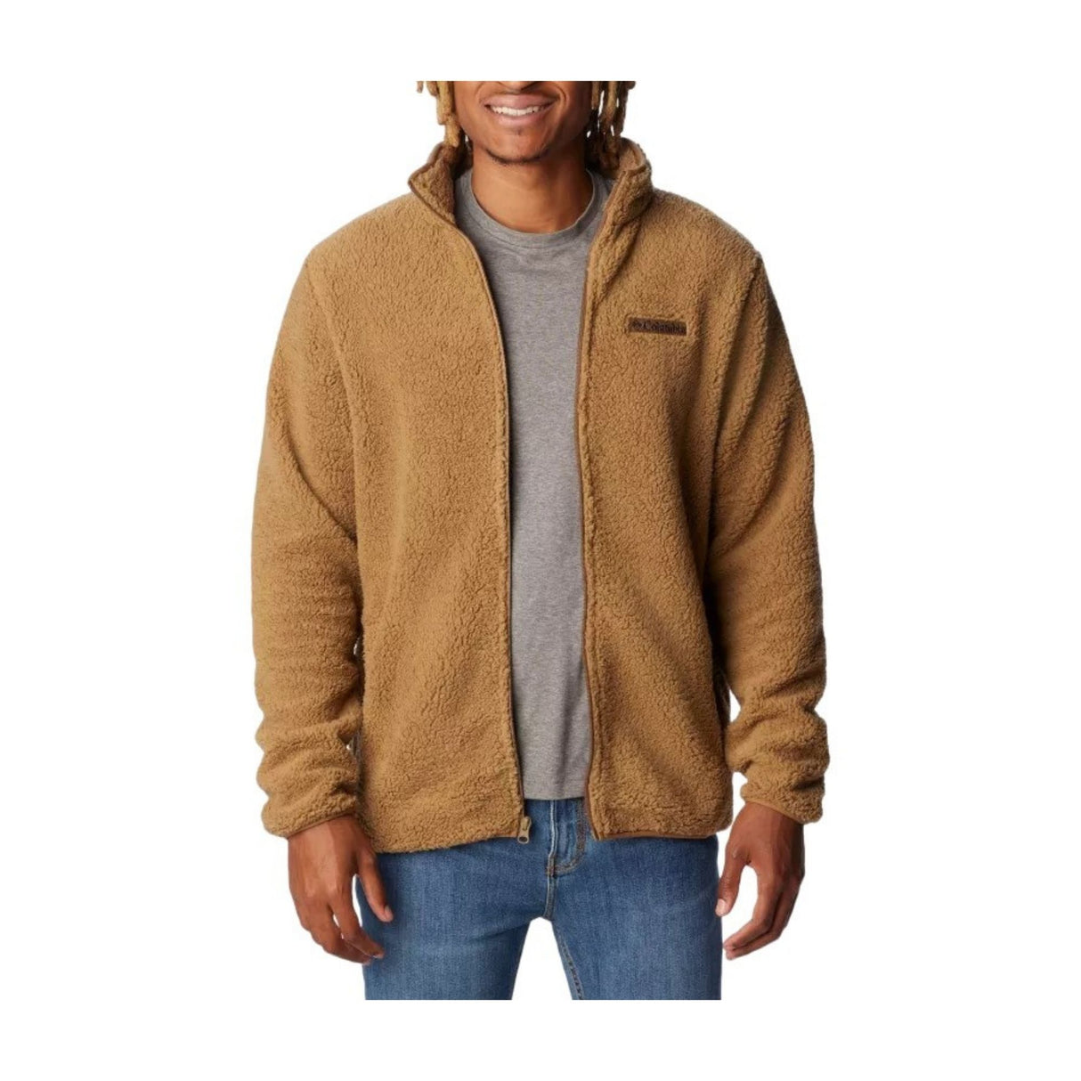 Columbia - Rugged Ridge III Sherpa Full Zip Khaki fra Columbia - billede nr. 3 hos GrejFreak.dk