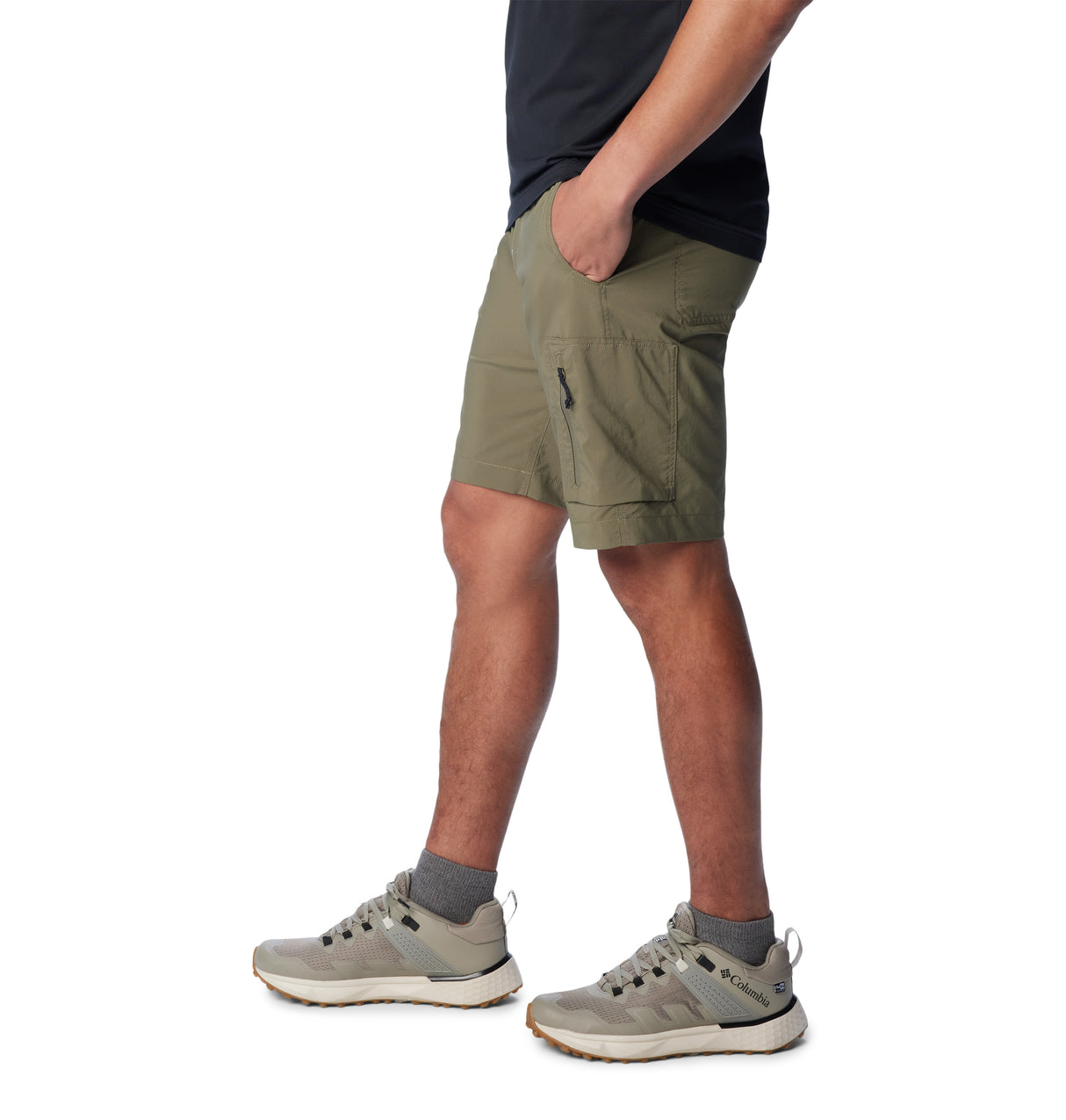 Columbia - Silver Ridge Utility Cargo Shorts // Stone Green fra Columbia - billede nr. 4 hos GrejFreak.dk