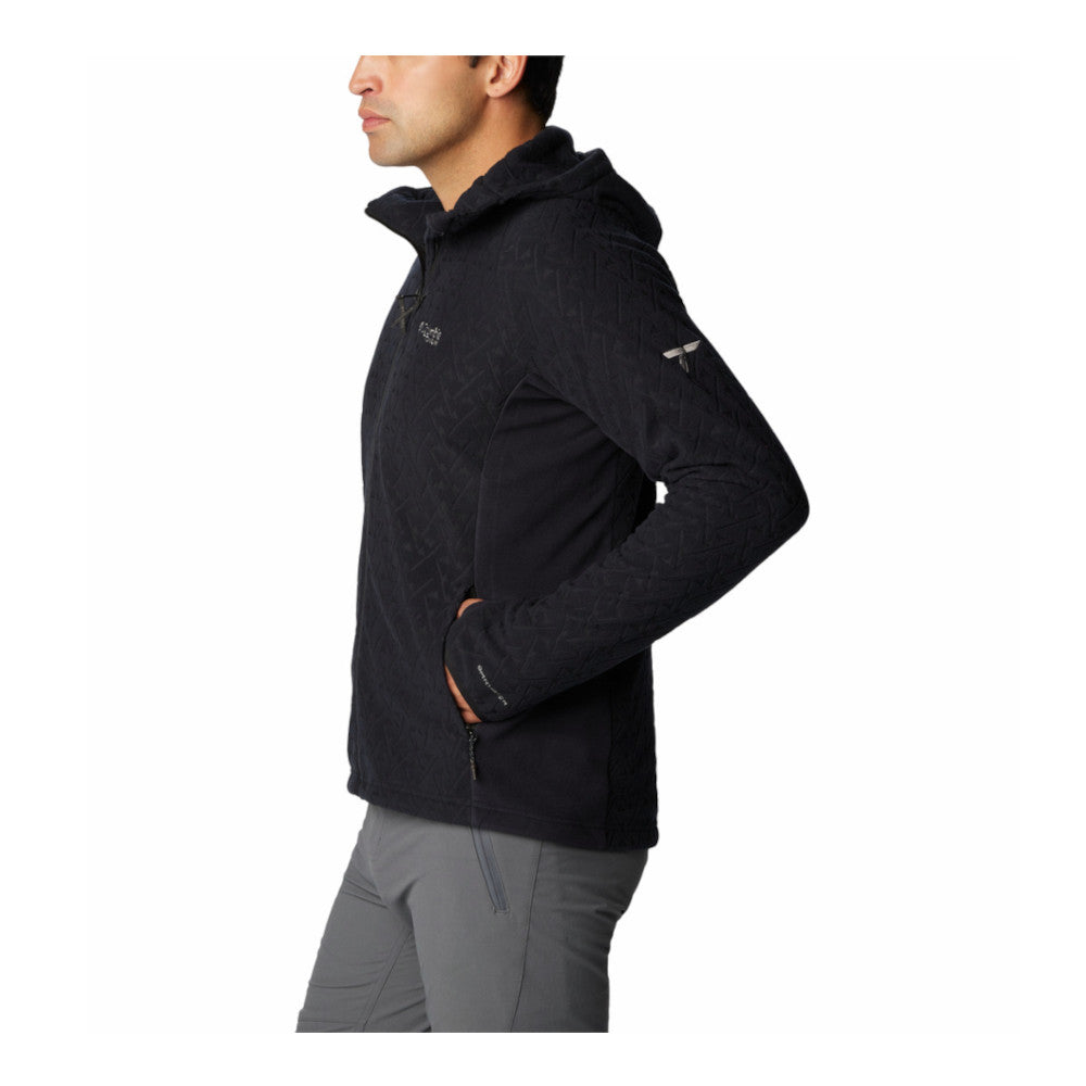 Columbia - Titan Pass 3.0 Herre Fleece m. Hætte Sort fra Columbia - billede nr. 3 hos GrejFreak.dk