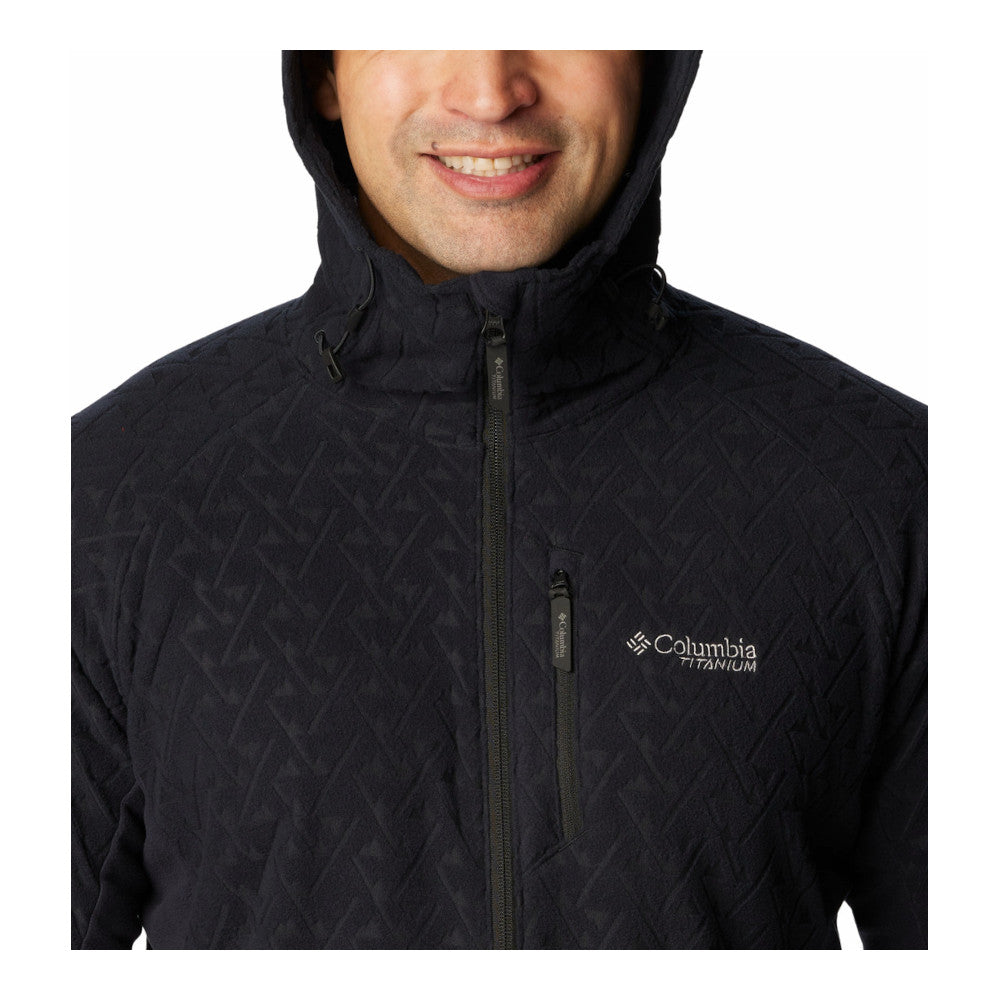 Columbia - Titan Pass 3.0 Herre Fleece m. Hætte Sort fra Columbia - billede nr. 4 hos GrejFreak.dk