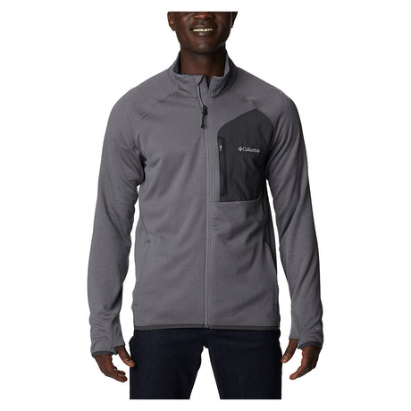 Columbia - Triple Canyon Full Zip Herre Fleece // Grå fra Columbia - billede nr. 2 hos GrejFreak.dk
