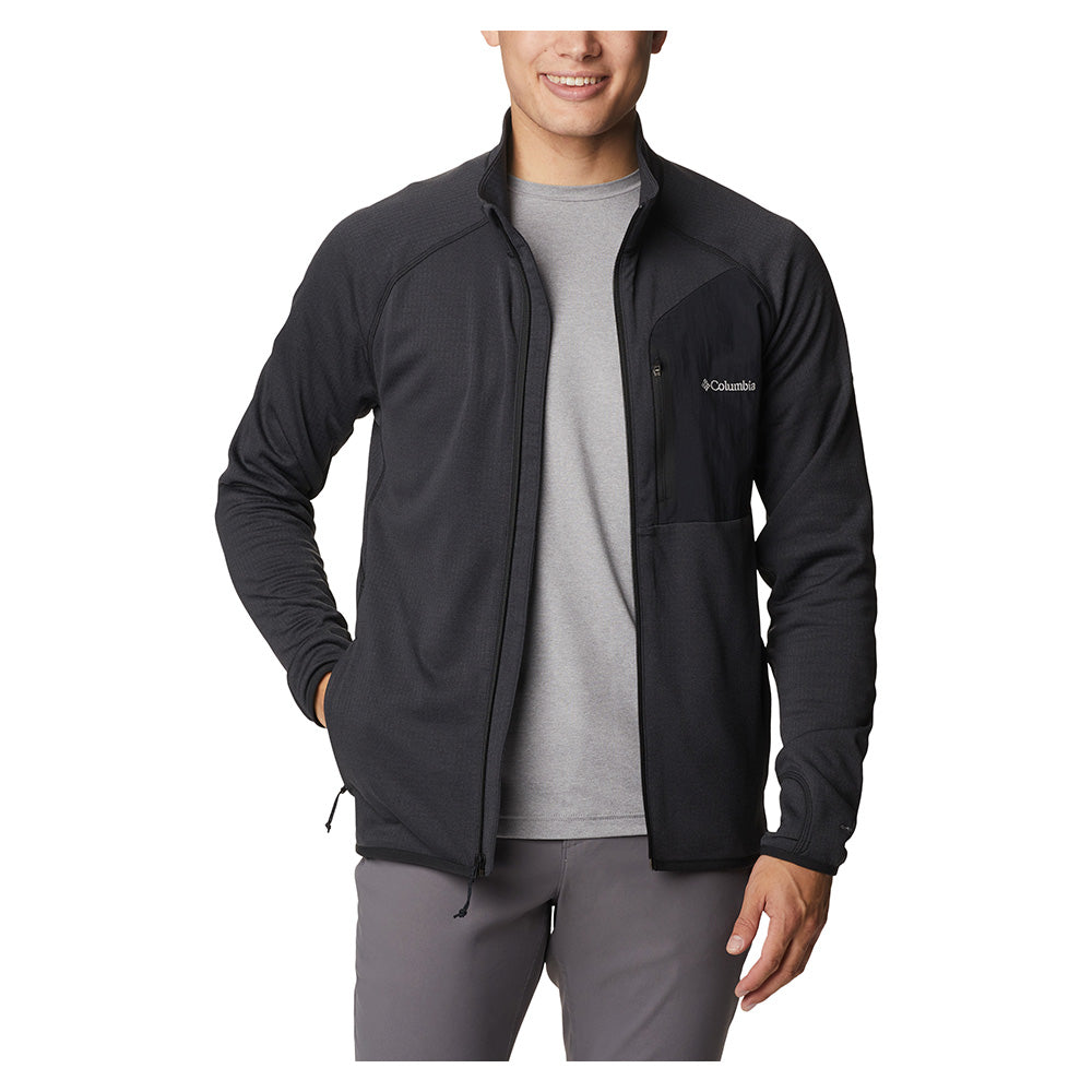 Columbia - Triple Canyon Full Zip Herre Fleece // Grå fra Columbia - billede nr. 3 hos GrejFreak.dk