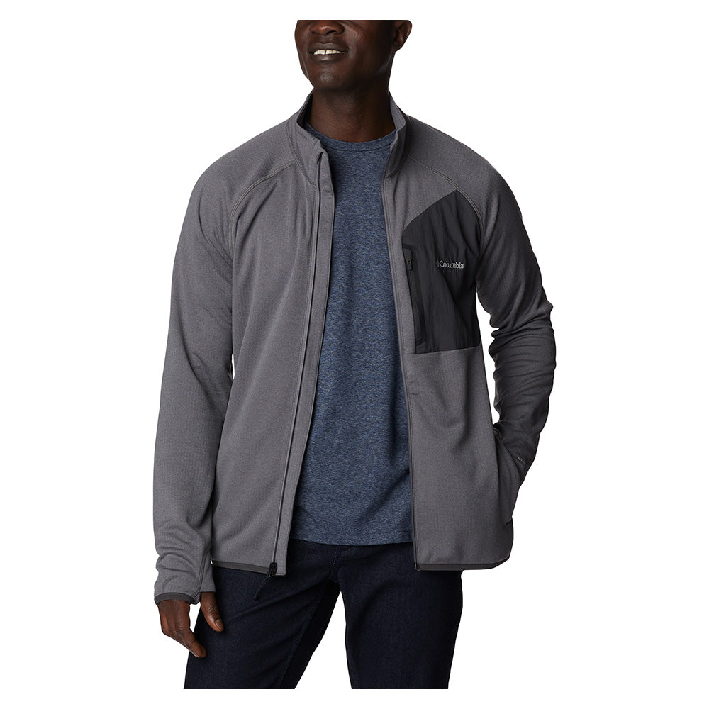 Columbia - Triple Canyon Full Zip Herre Fleece // Grå fra Columbia - billede nr. 4 hos GrejFreak.dk