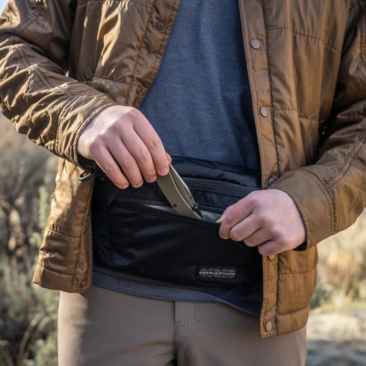 Eberlestock - Bando Bag Bæltetaske XL // Sort fra Eberlestock - billede nr. 3 hos GrejFreak.dk