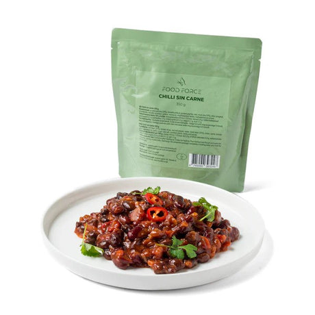 Food Force - Chili Sin Carne 300 g (339 kcal) fra Food Force - billede nr. 1 hos GrejFreak.dk