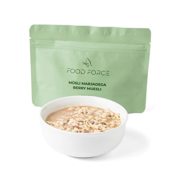Food Force - Müsli Med Bær 100 g (373 kcal) fra Food Force - billede nr. 1 hos GrejFreak.dk