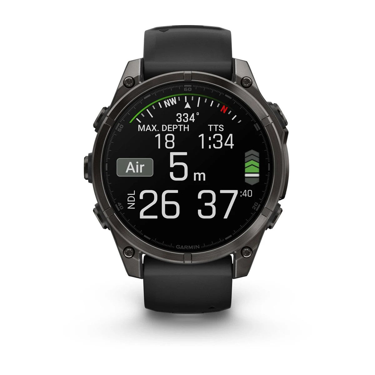 Garmin - Fenix 8 Amoled Smartwatch 47 mm Pebble Grey GPS Ur fra Garmin - billede nr. 2 hos GrejFreak.dk
