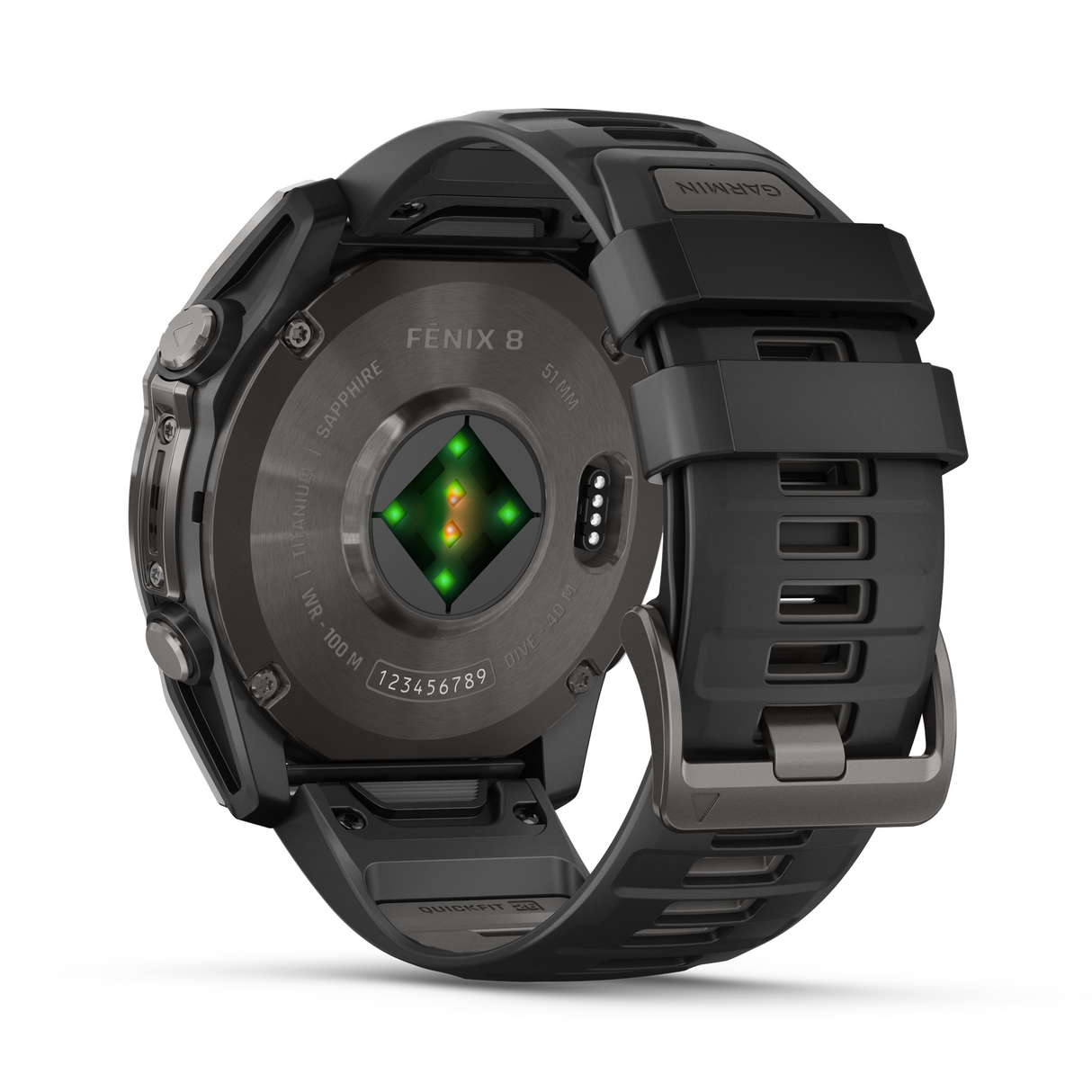 Garmin - Fenix 8 Amoled Smartwatch 51 mm Pebble Grey GPS Ur fra Garmin - billede nr. 8 hos GrejFreak.dk
