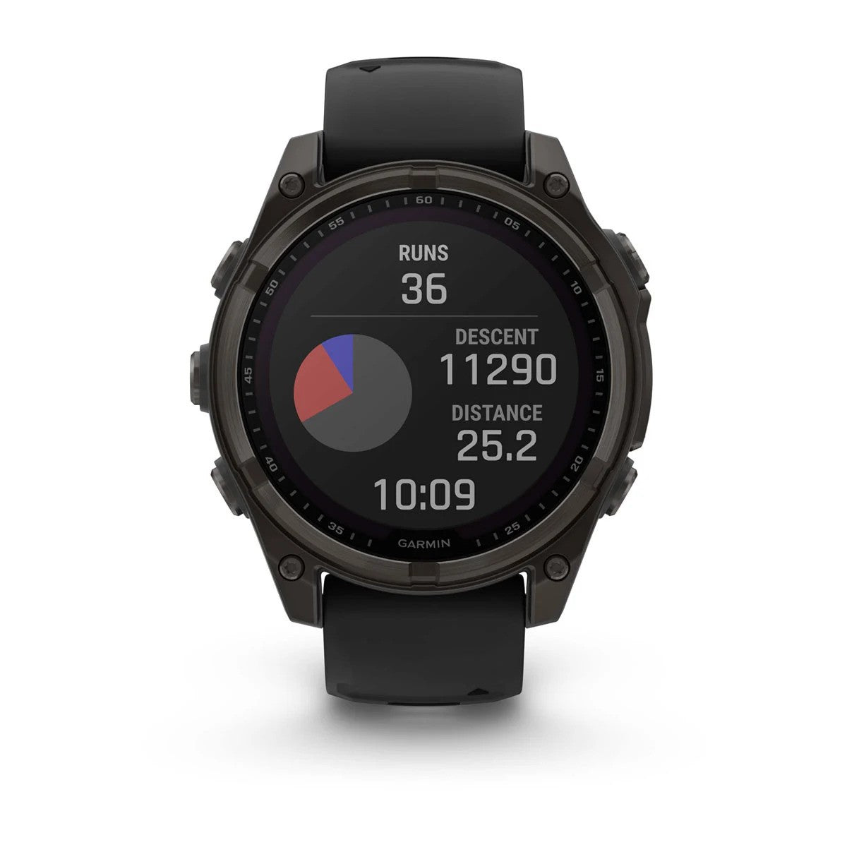 Garmin - Fenix 8 Sapphire Solar 47 mm Pebble Grey GPS Ur fra Garmin - billede nr. 3 hos GrejFreak.dk