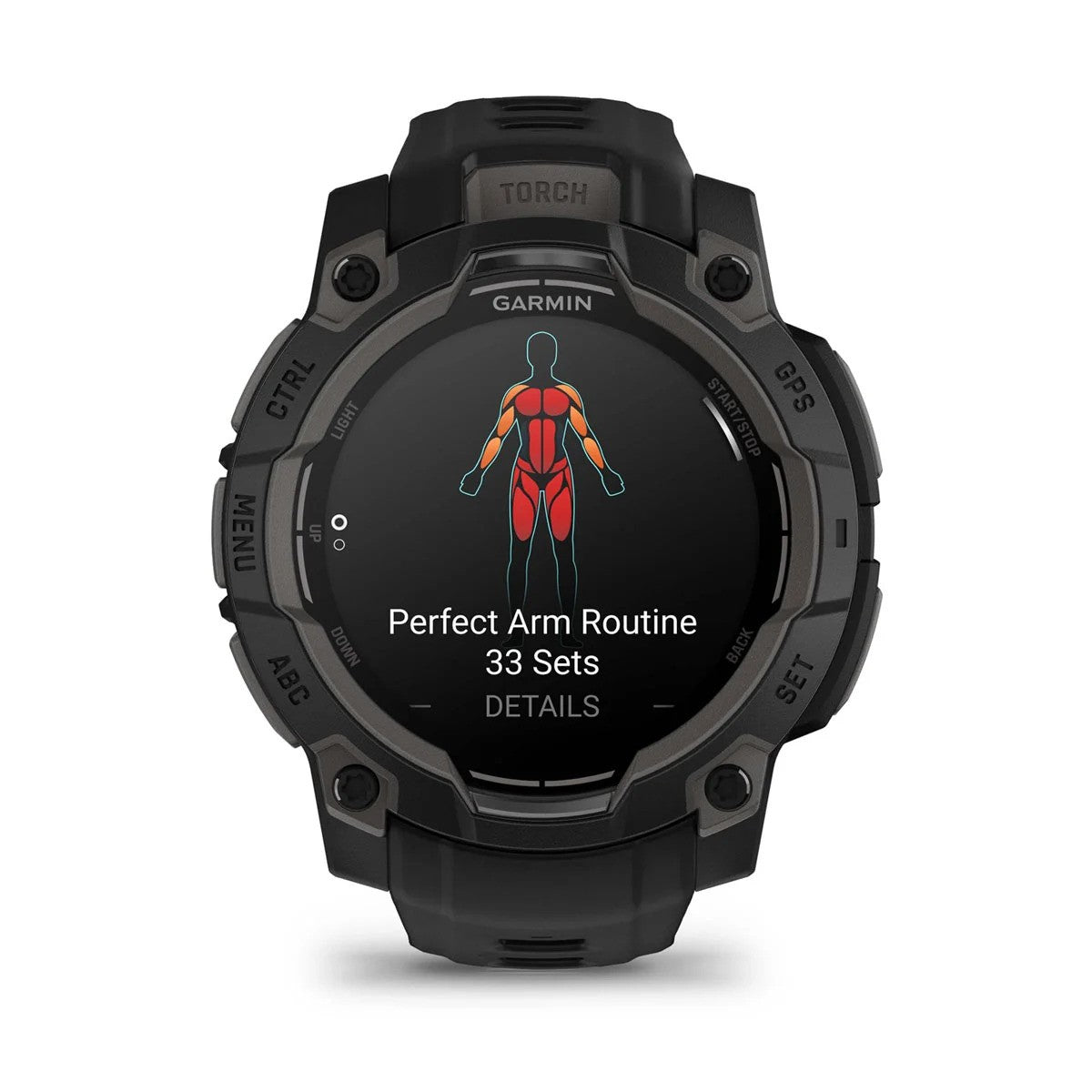 Garmin - Instinct 3 Amoled 45 mm Smartwatch // Sort fra Garmin - billede nr. 4 hos GrejFreak.dk