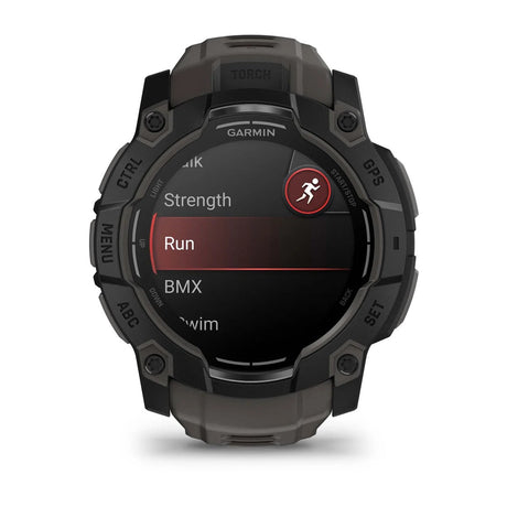 Garmin - Instinct 3 Amoled 50 mm Smartwatch // Sort/Charcoal fra Garmin - billede nr. 2 hos GrejFreak.dk