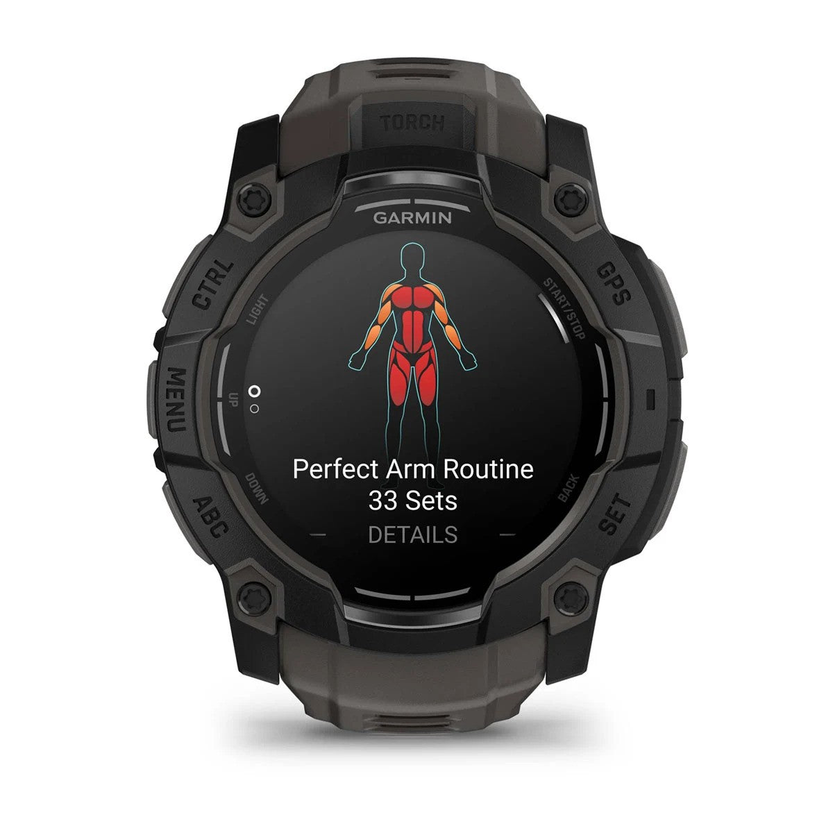 Garmin - Instinct 3 Amoled 50 mm Smartwatch // Sort/Charcoal fra Garmin - billede nr. 4 hos GrejFreak.dk