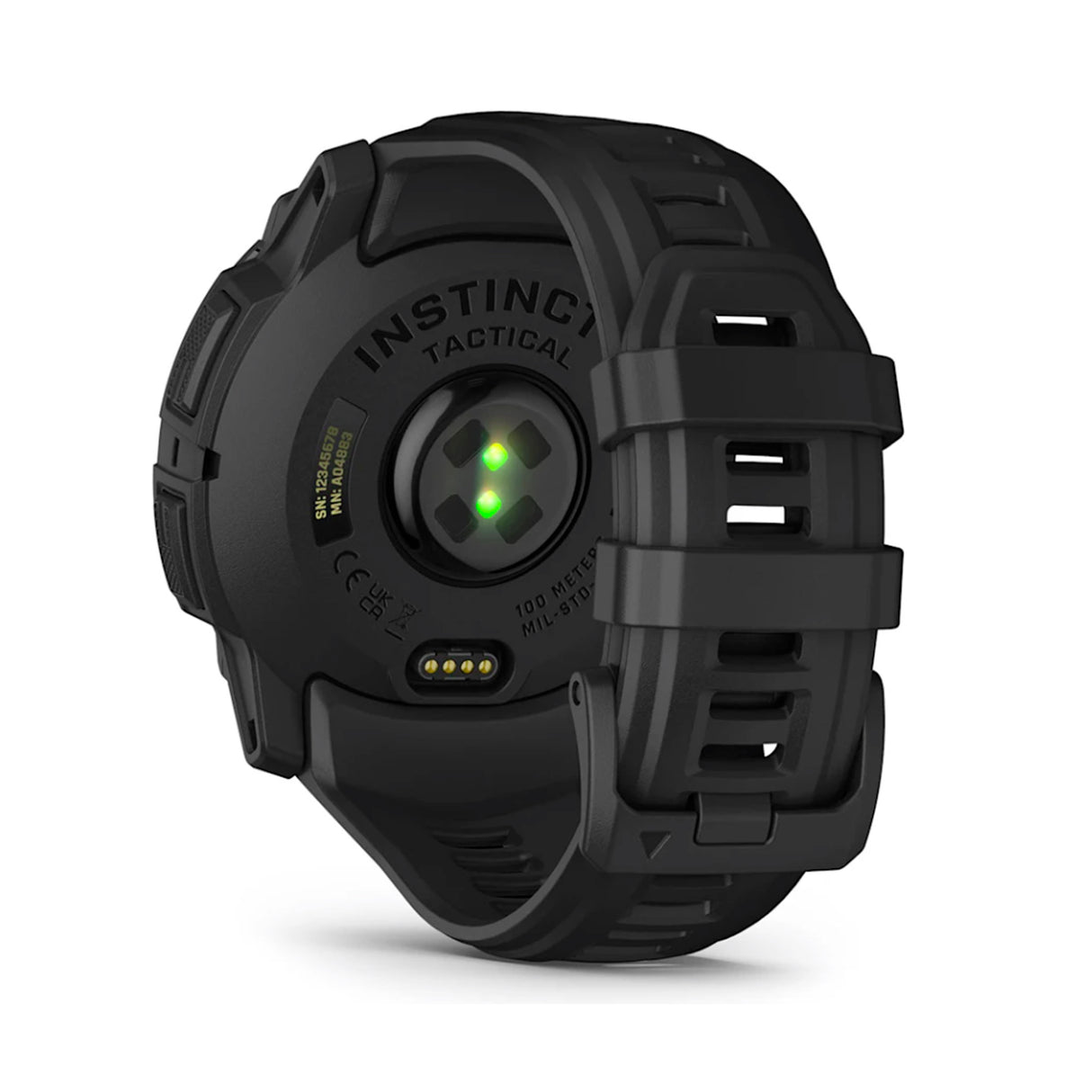 Garmin - Instinct 3 AMOLED 50 mm TACTICAL Smartwatch // Sort fra Garmin - billede nr. 2 hos GrejFreak.dk
