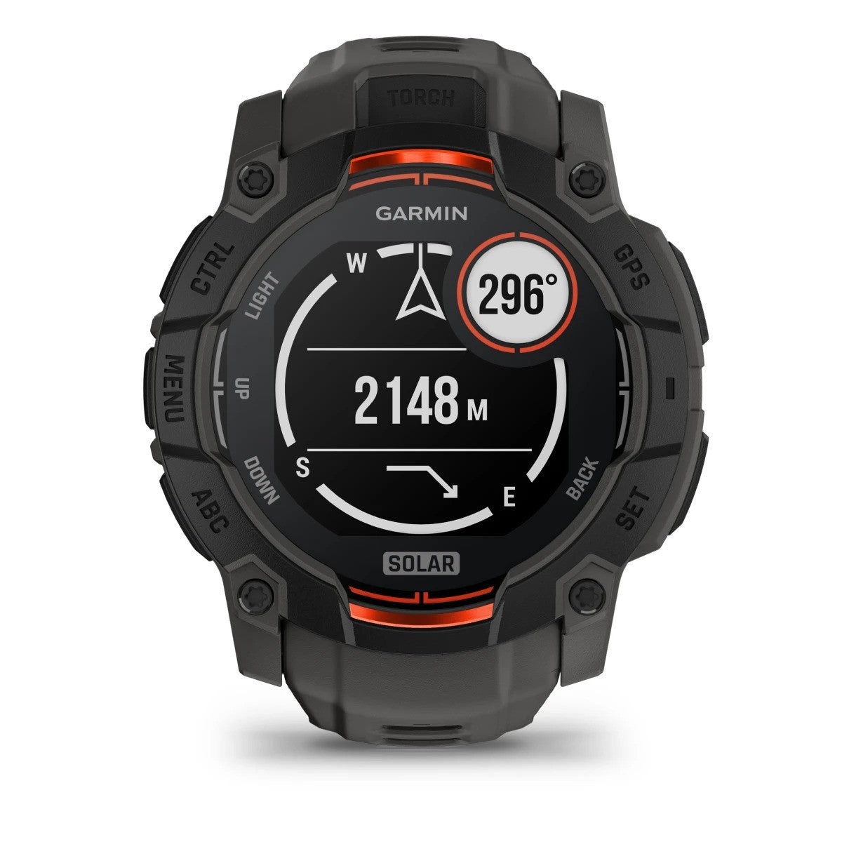 Garmin - Instinct 3 Solar 50 mm Smartwatch // Sort/Charcoal fra Garmin - billede nr. 10 hos GrejFreak.dk