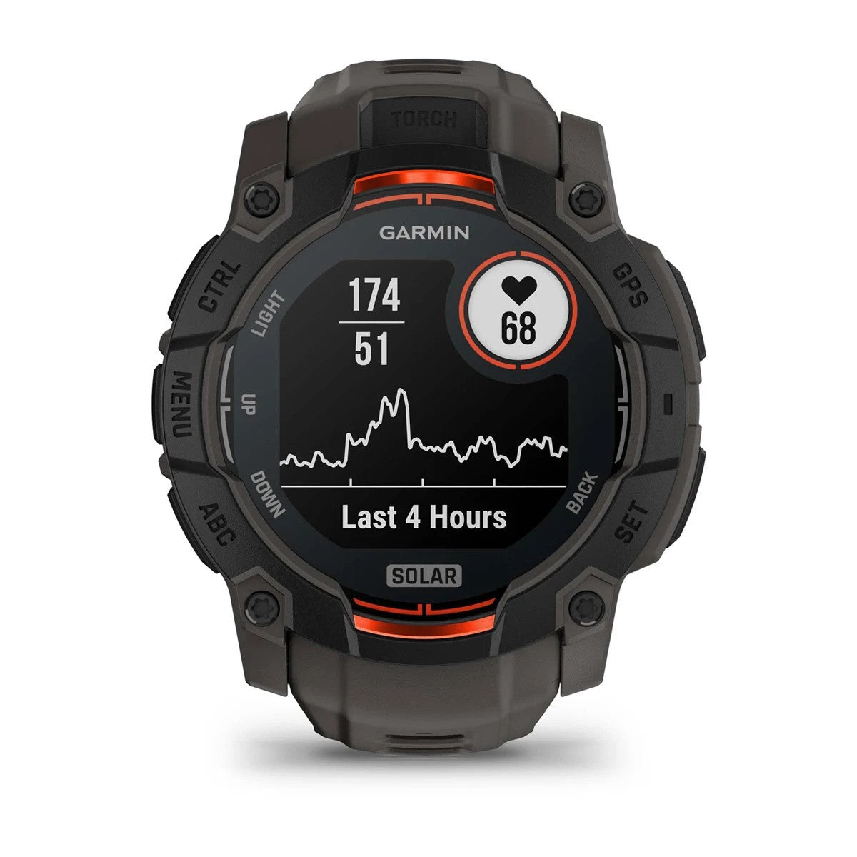 Garmin - Instinct 3 Solar 50 mm Smartwatch // Sort/Charcoal fra Garmin - billede nr. 8 hos GrejFreak.dk