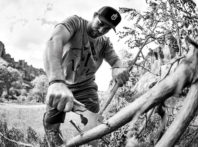 Gerber - Pack Hatchet Flat Sage Økse - 24 cm fra Gerber - billede nr. 3 hos GrejFreak.dk