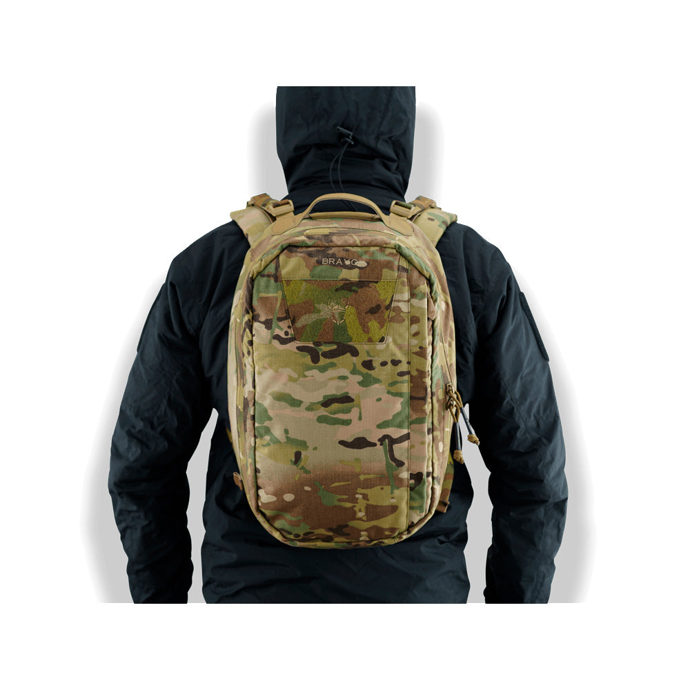 Gingers Tactical Gear - Bravo Rygsæk 18L MultiCam fra Gingers Tactical Gear - billede nr. 7 hos GrejFreak.dk