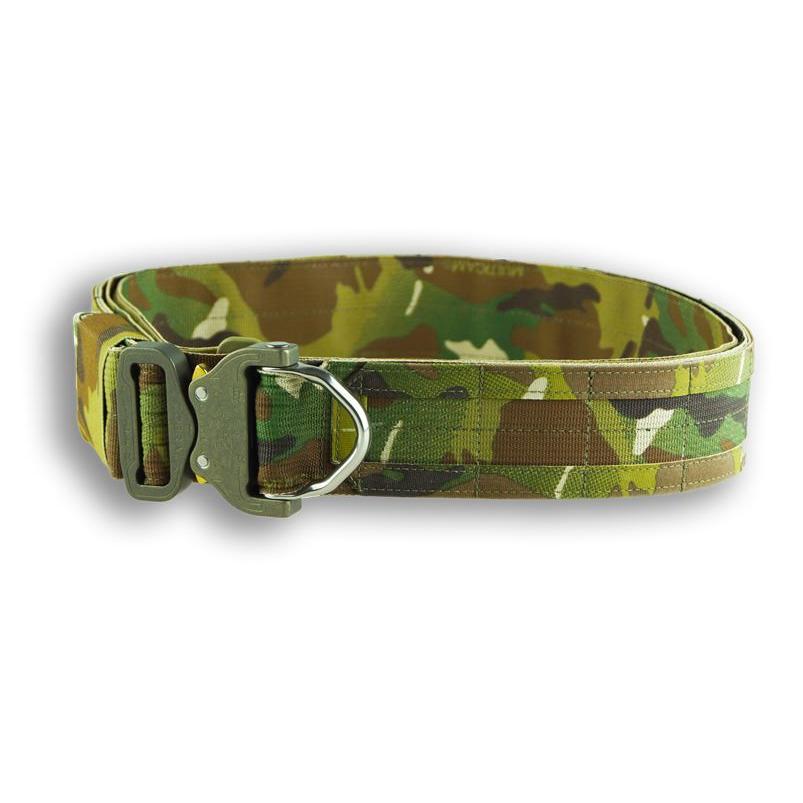 Gingers Tactical Gear - First Line Molle Bælte (D-ring) // Ranger Green fra Gingers Tactical Gear - billede nr. 2 hos GrejFreak.dk