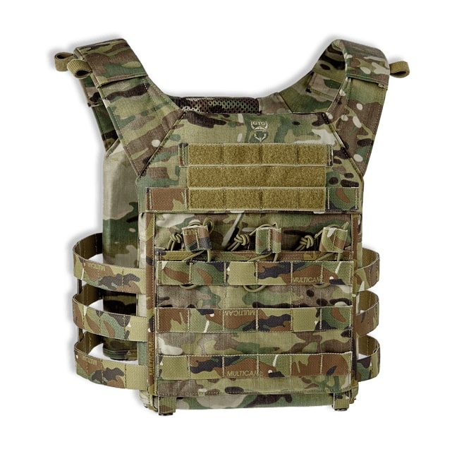 Gingers Tactical Gear - Kangaroo Skeleton Plate Carrier // Sort fra Gingers Tactical Gear - billede nr. 1 hos GrejFreak.dk