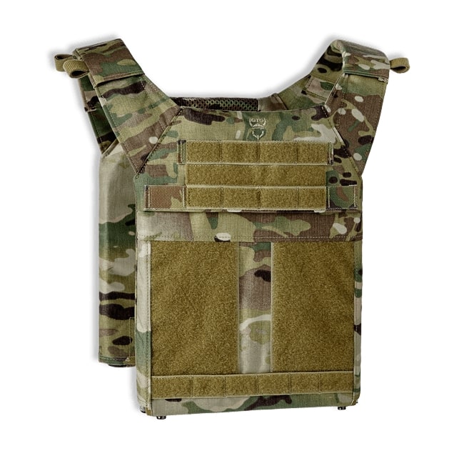 Gingers Tactical Gear - Kangaroo Skeleton Plate Carrier // Sort fra Gingers Tactical Gear - billede nr. 2 hos GrejFreak.dk