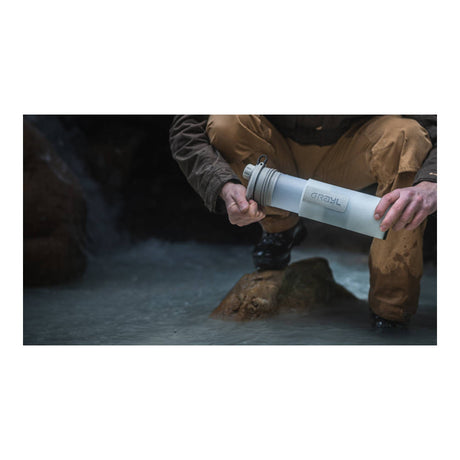 Grayl - Geopress Flaske Med Vandrensefilter 710ml // Sort / Grøn fra Grayl - billede nr. 2 hos GrejFreak.dk