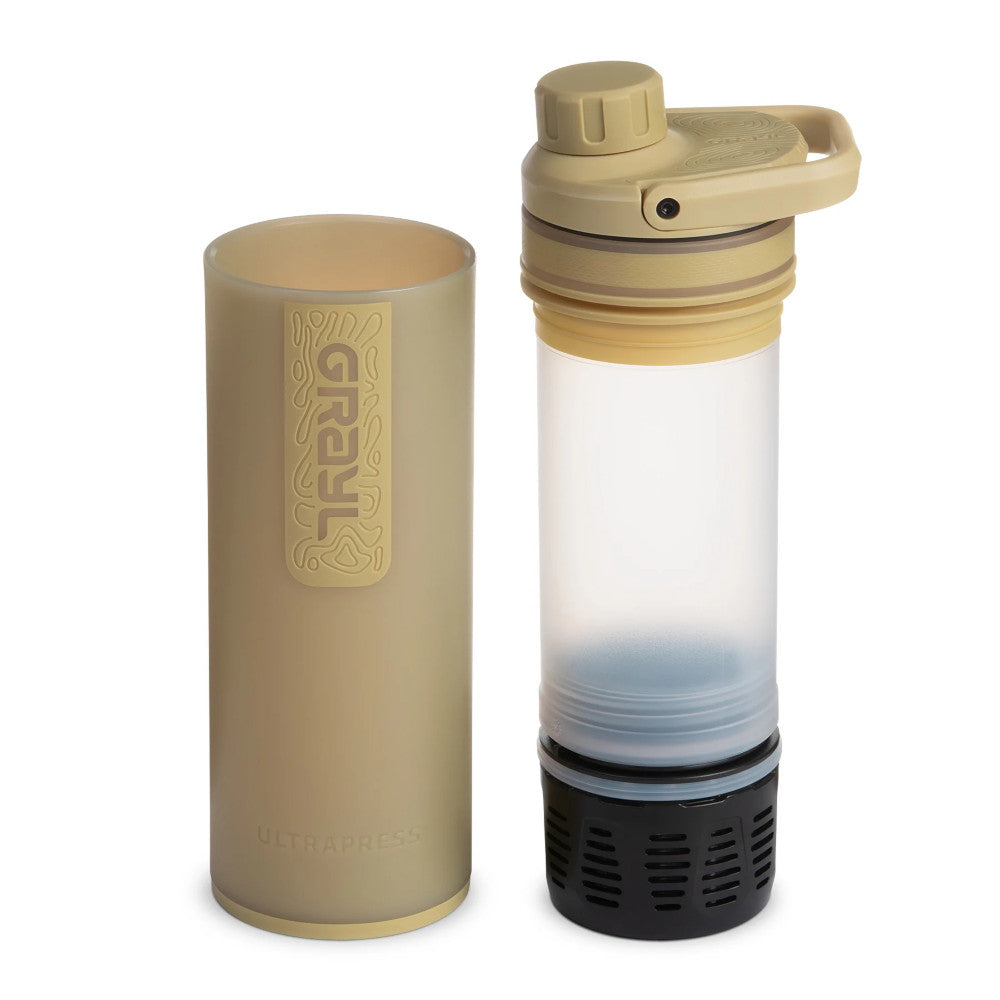 Grayl - Ultrapress Vandrensefilter 500 ml Desert Tan fra Grayl - billede nr. 3 hos GrejFreak.dk