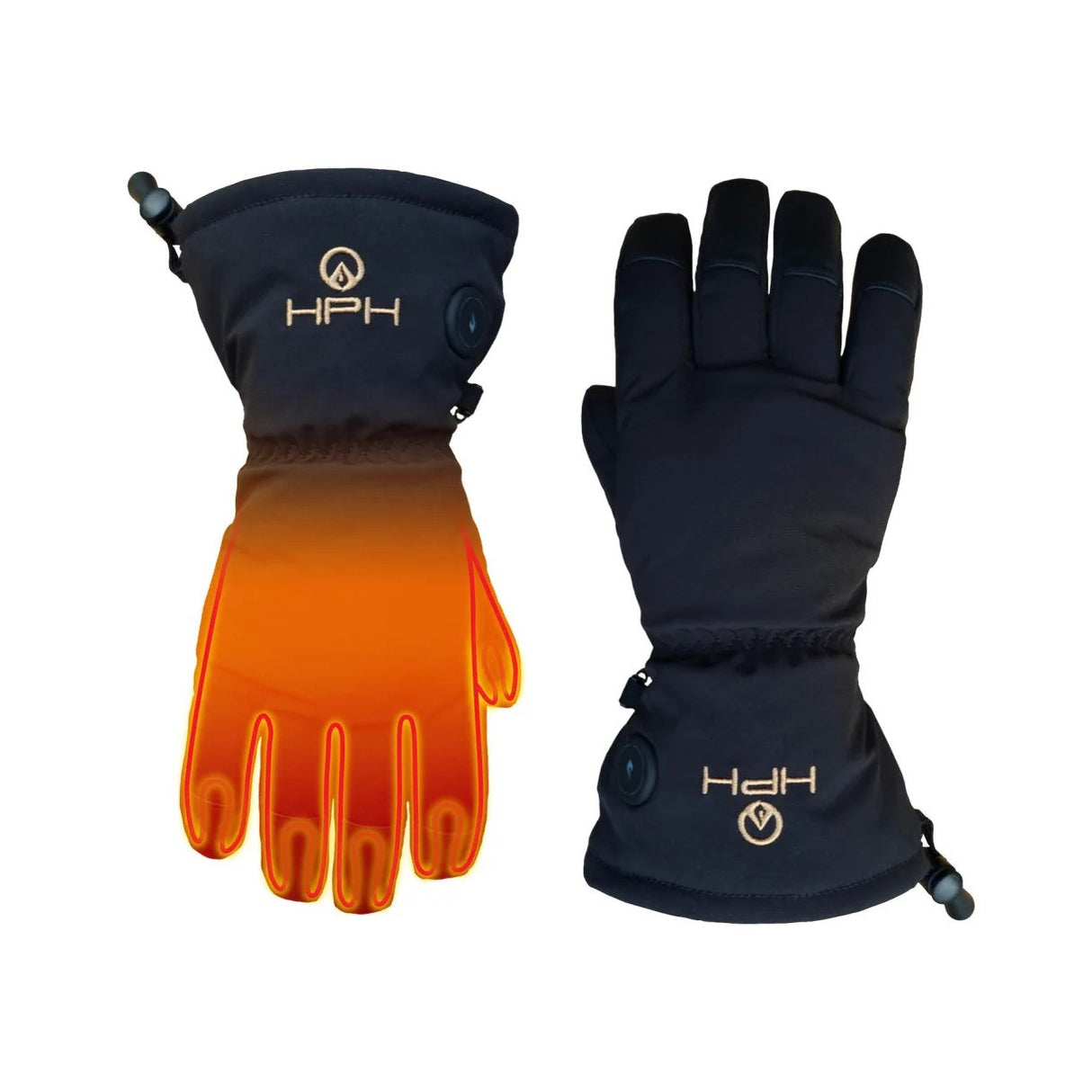 HappyHot - Hafjell Handsker Med Elvarme & PrimaLoft fra HappyHot - billede nr. 1 hos GrejFreak.dk