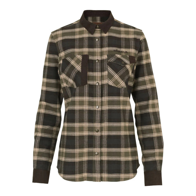 Härkila - Aivak Dame Skjorte Olivengrøn fra Härkila - billede nr. 1 hos GrejFreak.dk