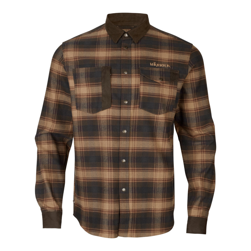 Härkila - Aivak Herre Skjorte Brun fra Härkila - billede nr. 1 hos GrejFreak.dk