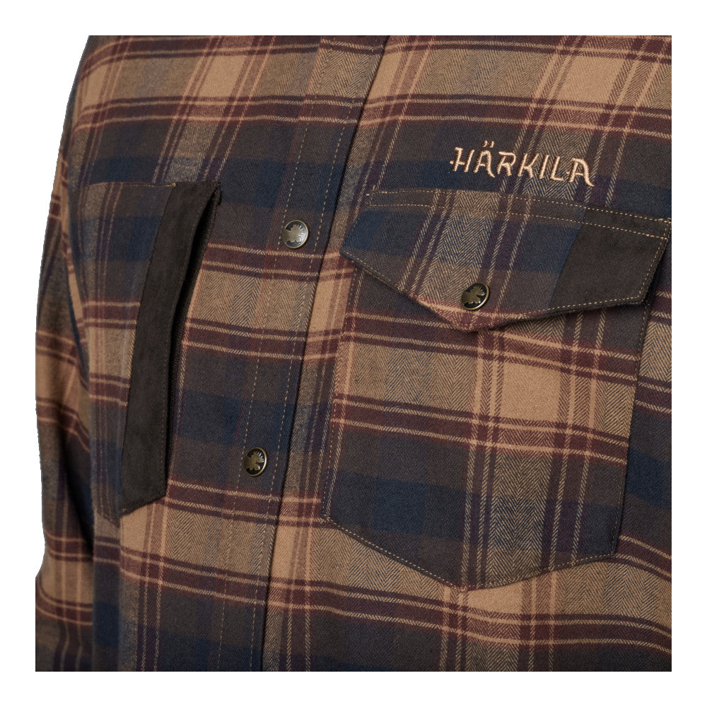 Härkila - Aivak Herre Skjorte Brun fra Härkila - billede nr. 5 hos GrejFreak.dk