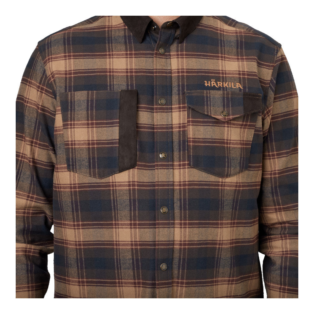 Härkila - Aivak Herre Skjorte Brun fra Härkila - billede nr. 6 hos GrejFreak.dk