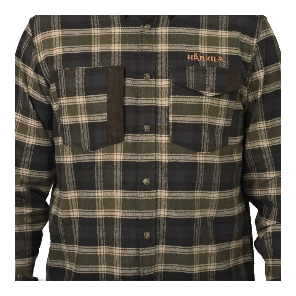 Härkila - Aivak Herre Skjorte Olivengrøn fra Härkila - billede nr. 7 hos GrejFreak.dk