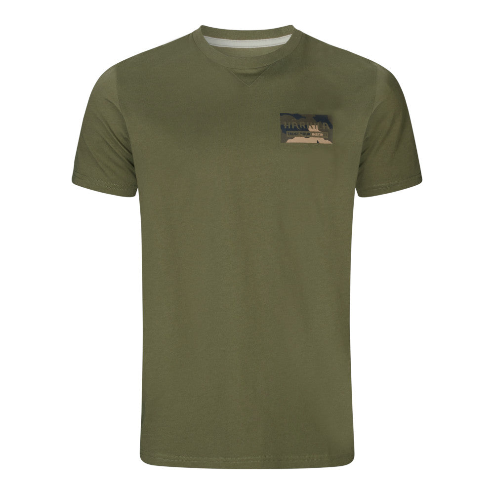 Härkila - Core Herre T-shirt // Olivengrøn fra Härkila - billede nr. 1 hos GrejFreak.dk