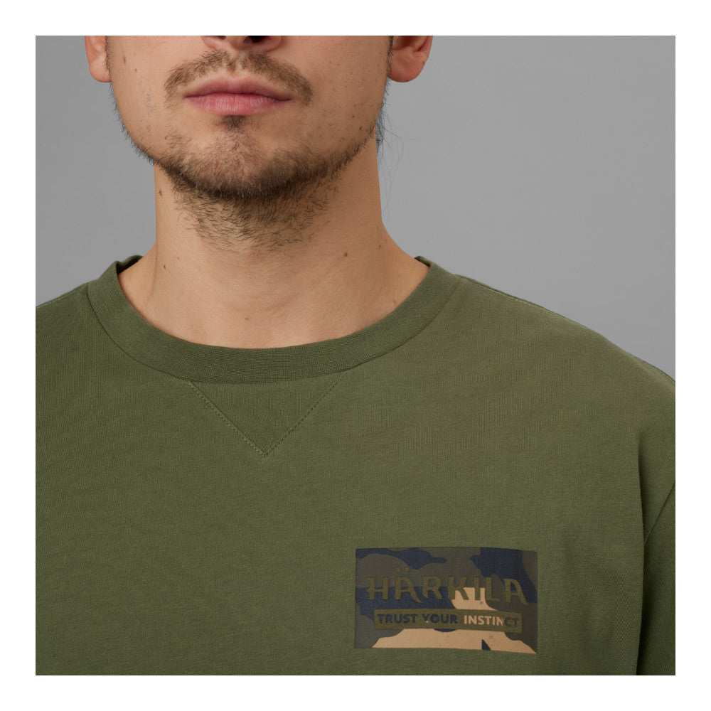 Härkila - Core Herre T-shirt // Olivengrøn fra Härkila - billede nr. 3 hos GrejFreak.dk