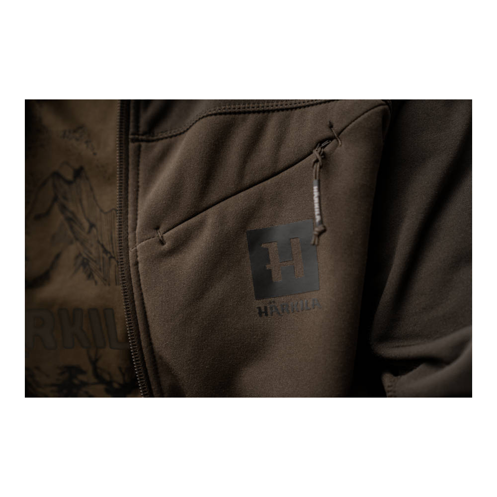 Härkila - Olaf Fleece Jakke Willow Green fra Härkila - billede nr. 6 hos GrejFreak.dk