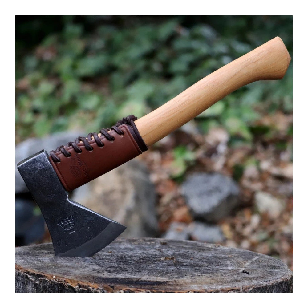 Helko Werk - Læder Skæftebeskytter Til Håndøkse fra Helko Werk - billede nr. 4 hos GrejFreak.dk