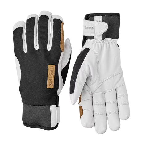 Hestra - Ergo Grip Active Wool Terry 5-Finger Handske // Black/Offwhite fra Hestra - billede nr. 1 hos GrejFreak.dk