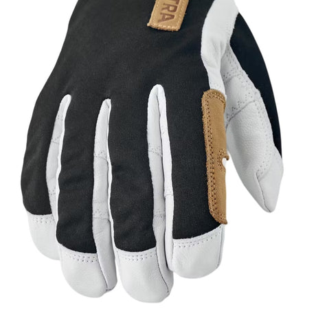 Hestra - Ergo Grip Active Wool Terry 5-Finger Handske // Black/Offwhite fra Hestra - billede nr. 2 hos GrejFreak.dk