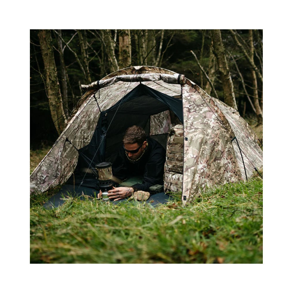 Highlander - Blackthorn 2-personers Telt Multi Sløring/Camo fra Highlander - billede nr. 1 hos GrejFreak.dk