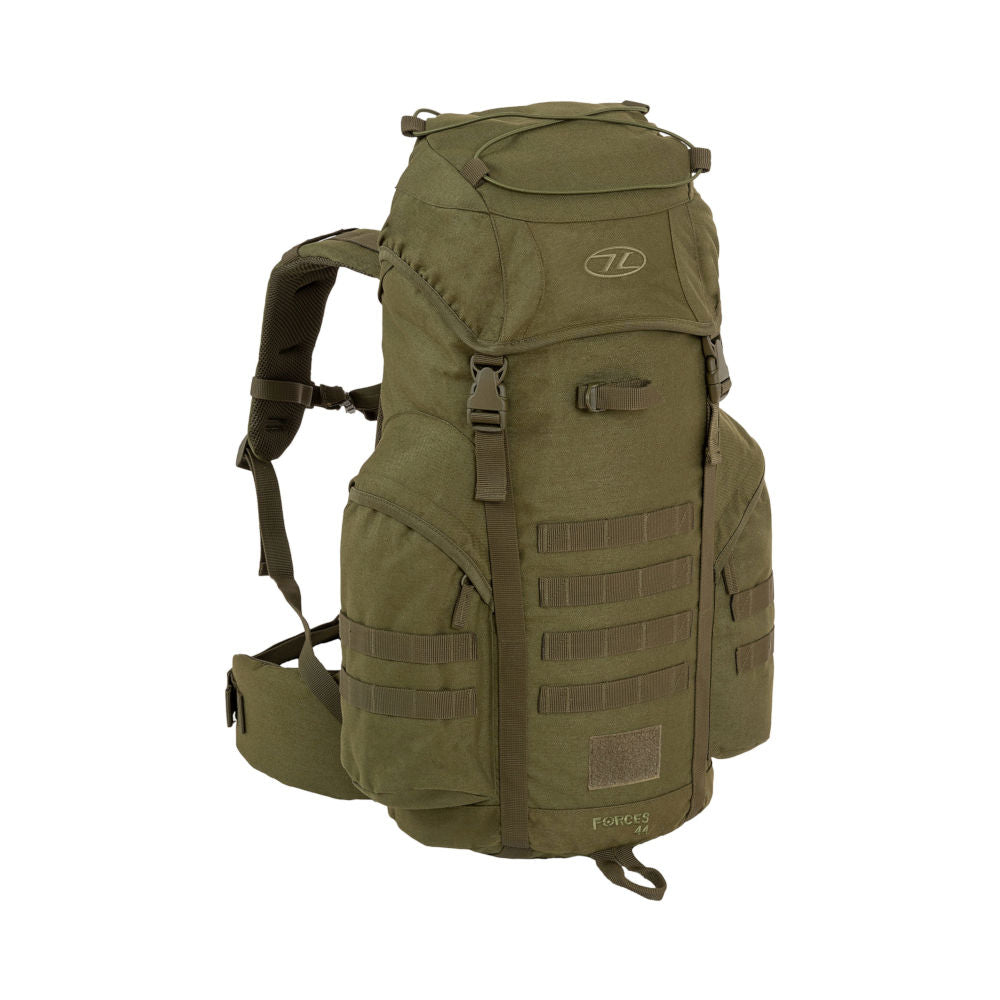 Highlander - Forces Patruljerygsæk 44L // Olivengrøn fra Highlander - billede nr. 1 hos GrejFreak.dk