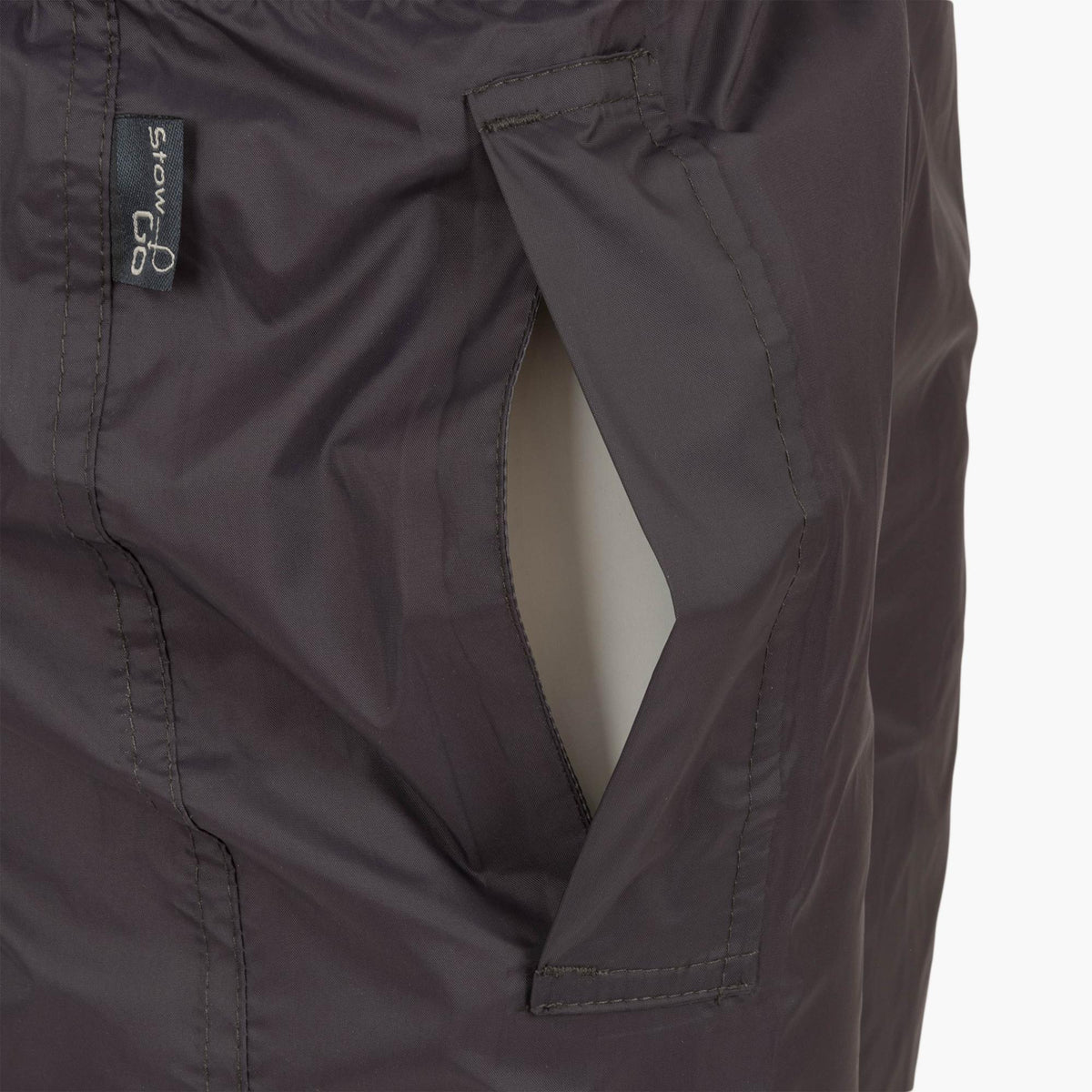 Highlander - Stow & Go regnbukser // Charcoal fra Highlander - billede nr. 4 hos GrejFreak.dk