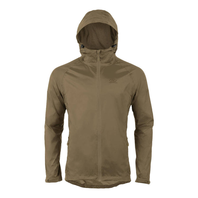 Highlander - Stow & Go Vandtæt Herre Regnjakke // Ranger Green fra Highlander - billede nr. 1 hos GrejFreak.dk