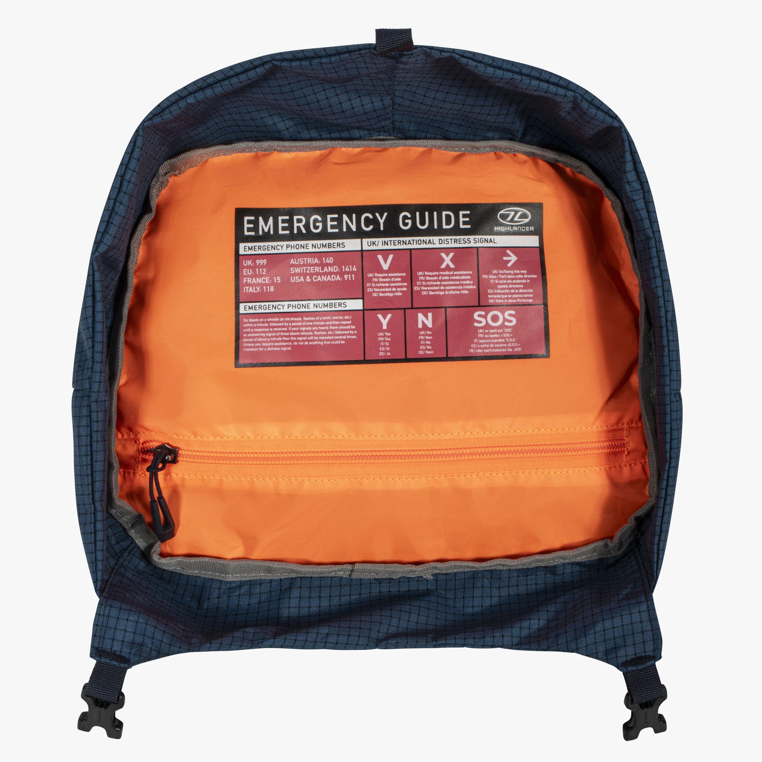 Highlander - Vulkan Rygsæk 45L // Navy Blue fra Highlander - billede nr. 13 hos GrejFreak.dk
