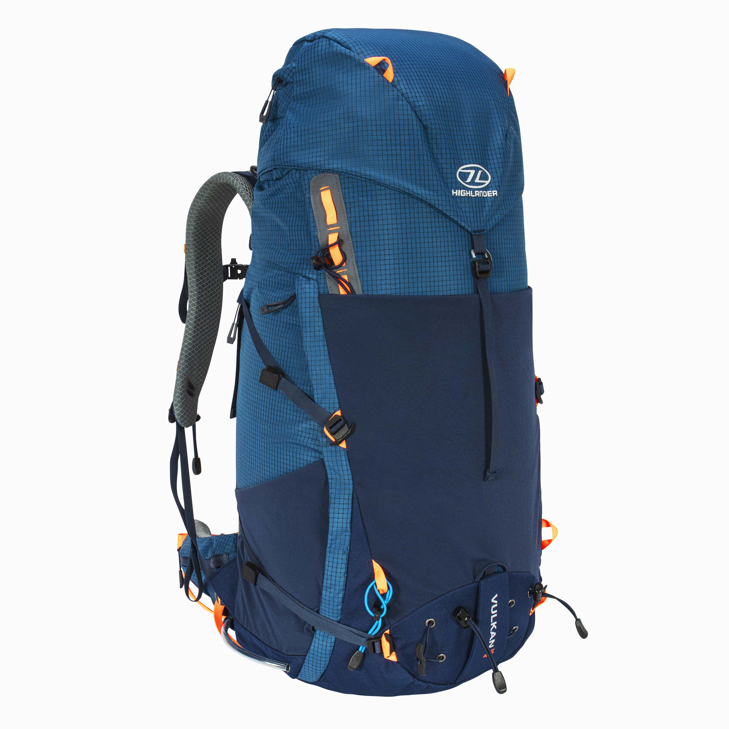 Highlander - Vulkan Rygsæk 45L // Navy Blue fra Highlander - billede nr. 3 hos GrejFreak.dk