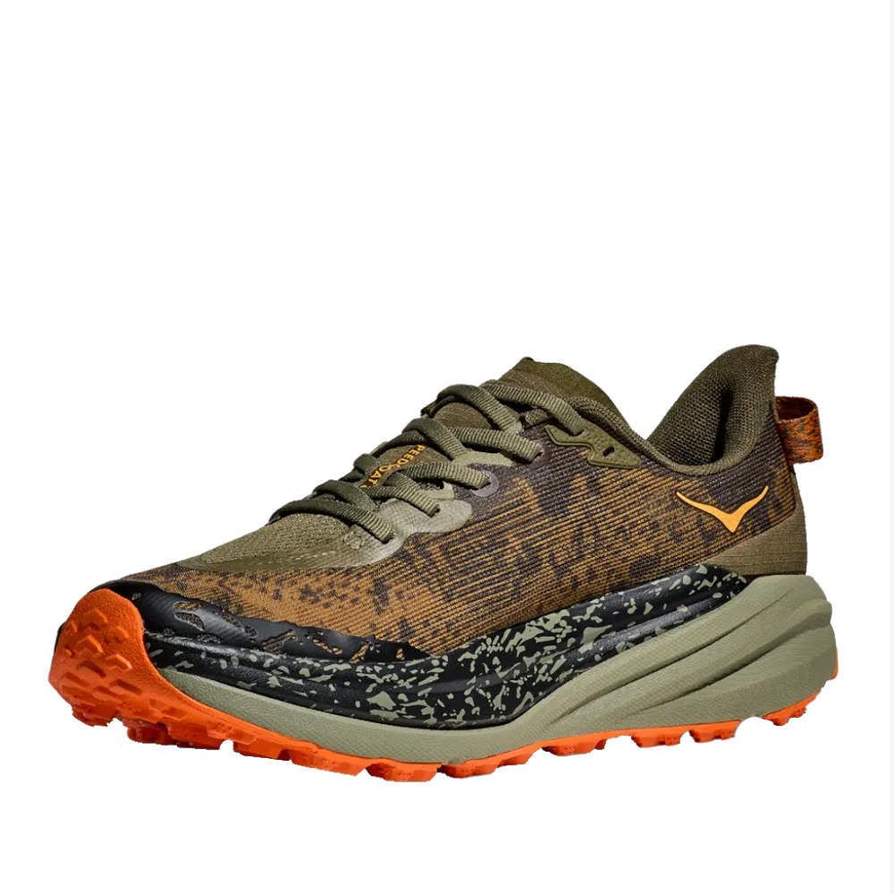 Hoka - Speedgoat 6 Herre Trailsko Olivengrøn / Orange fra Hoka - billede nr. 7 hos GrejFreak.dk