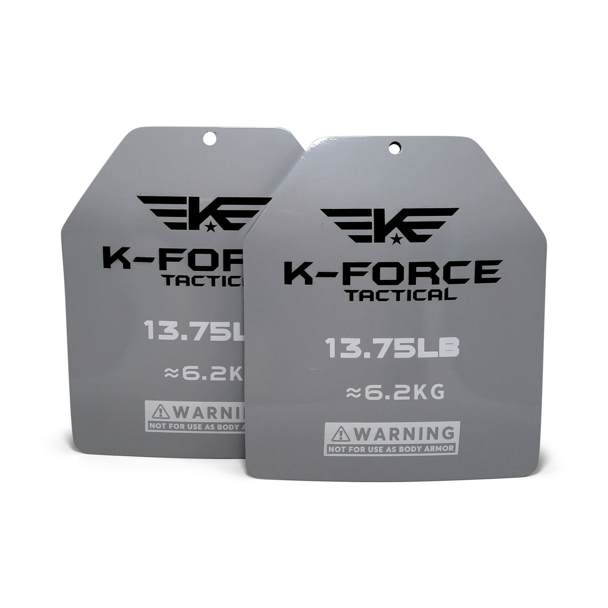 K-Force - Vægtpladesæt til Vægtvest 13.75LB (6,2 kg) fra K-Force Tactical - billede nr. 1 hos GrejFreak.dk
